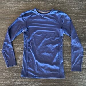 BCG Boys Medium (10/12) Long Sleeve Blue Shirt